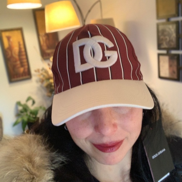 SOLD⛔️Authentic DOLCE & GABBANA GAME DAY LOGO BASEBALL CAP - Picture 12 of 15